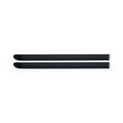 Universal head pipe extension set 30" long black