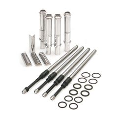 S, M8 Quickee pushrod & cover kit. Chrome