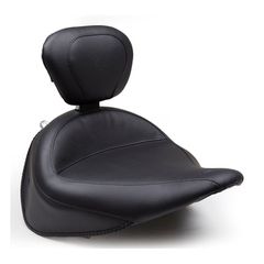 Mustang, Wide Touring solo seat. With rider backrest
