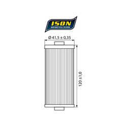 ISON 161 Oil filter