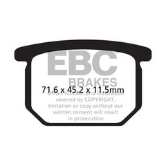 EBC Organic brake pads