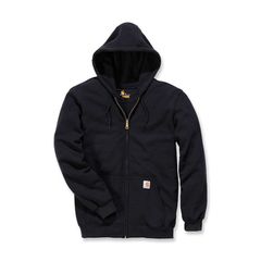 Carhartt Φούτερ zip hooded sweatshirt black K122-BLK | Μαύρη - 2XL