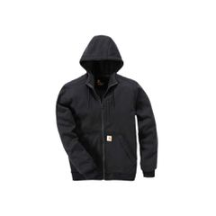 Carhartt Αντιανεμική Ζακέτα με Κουκούλα μαύρη | Wind Fighter Zip Hooded Sweatshirt black - S