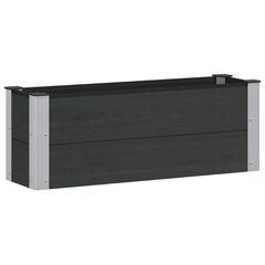 Υπερυψωμένη Ζαρντινιέρα Μαύρο 100 x 30 x 36 cm 42039034