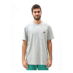 Dickies Ανδρική Μπλούζα Κοντομάνικη Γκρί | Porterdale T-Shirt Heather Grey - XL