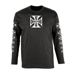 West Coast Choppers Μπλούζα Μακρυμάνικη OG LBC longsleeve black - 2XL