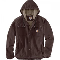 Carhartt Μπουφάν Bartlett jacket dark brown - 2XL