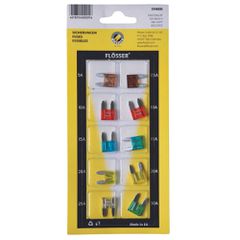 Plug-In Fuses Blistercards FUSES MINI 10PCS CARD