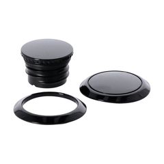Τάπα τεπόζιτου για Harley Davidson Softail | Pop-up gas cap, left & right set. Black