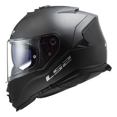 LS2 Storm II Κράνος Αναβάτη Μοτοσυκλέτας κλειστού τύπου μαύρο ματ | Solid helmet matt black - L