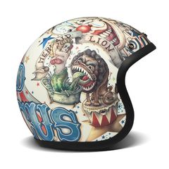 Κράνος Open-Face DMD Retro helmet Circus - M-thumb-3