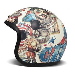 Κράνος Open-Face DMD Retro helmet Circus - S
