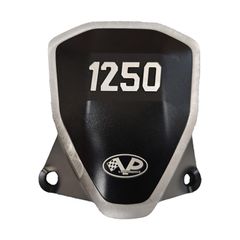 V Performance, right hand engine cover. Black