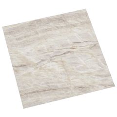 Αυτοκόλλητα Πλάκες Δαπέδου 30,5 x 30,5 εκ 20 pcs PVC Μπεζ 42046363