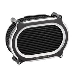 Arlen Ness, Stage II Oval Upgrade air cleaner kit. Black CC