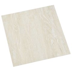 Αυτοκόλλητα Πλάκες Δαπέδου 30,5 x 30,5 εκ 20 pcs PVC Κρεμ 42046376
