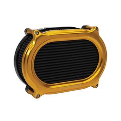 Arlen Ness, Stage II Oval Upgrade air cleaner kit. Gold