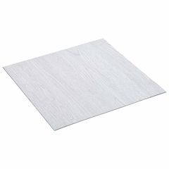 Αυτοκόλλητα Πλάκες Δαπέδου 30,5 x 30,5 εκ 20 pcs PVC Λευκό 42046397