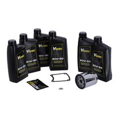 MCS, ''Big Oil'' service kit. Full synthetic. Chrome filter