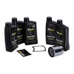 MCS, ''Big Oil'' service kit. Full synthetic. Chrome filter