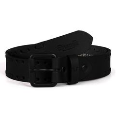 TripMachine Δερμάτινη Ζώνη Bronco Belt Black - Medium (32 - 34)