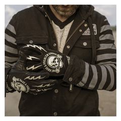 Holy Freedom Tools gloves black/white - M-thumb-5