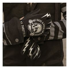 Holy Freedom Tools gloves black/white - S-thumb-4
