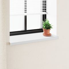 Σαβανωτό Παραθύρου Λευκό 100 x 45 x 4,5 εκ PVC 42046824