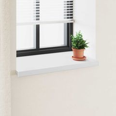 Σαβανωτό Παραθύρου Λευκό 100 x 50 x 4,5 εκ. PVC 42046830