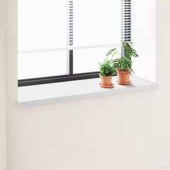 Σαβανωτό Παραθύρου Λευκό 160 x 50 x 4,5 εκ PVC 42046833