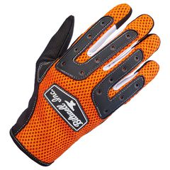 Biltwell Γάντια Αναβάτη Μηχανής Anza πορτοκαλί gloves orange/black - S