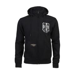 West Coast Choppers Φούτερ ζακέτα | WCC OG ATX zip hoodie black - L