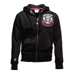 West Coast Choppers Φούτερ-ζακέτα | WCC Mechanic zip hoodie black - L