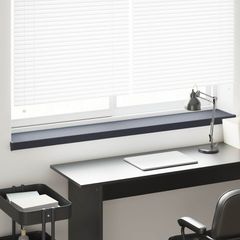 Σαβανωτό Παραθύρου Ανθρακί με ξύλινη υφή 140 x 25 x 4,5 εκ PVC 42046960