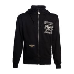 West Coast Choppers Φούτερ-ζακέτα | WCC High Speed zip hoodie black - M