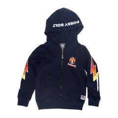 Bobby Bolt Lightning Scram zip hoodie - 146/152
