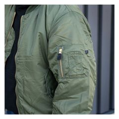 MA-1 Bomber flight jacket green - 2XL-thumb-6