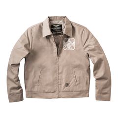 West Coast Choppers Μπουφάν | WCC OG lined workjacket sand - 2XL