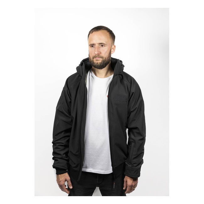 John Doe Softshell jacket black - 4XL