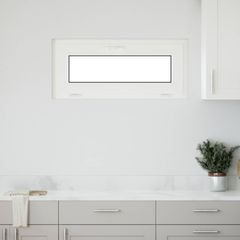 Παράθυρο Κάτω Στρώματος RISOR 90 x 40 cm PVC και Γυαλί 42047305