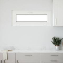 Παράθυρο Κάτω Στρώματος RISOR 110 x 40 cm PVC και Γυαλί 42047307
