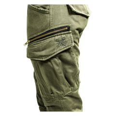 John Doe Stroker Cargo XTM pants olive - 32/32-thumb-3