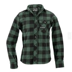 Holy Freedom Jessie James Flannel shirt green - L