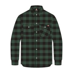 Dickies Πουκάμισο καρό Sacramento shirt pine needle green - XL