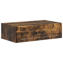 Τραπεζάκι Τοίχου Καπνισμένο Ξύλο Δρυός 59 x 34,5 x 17 εκ. 899340