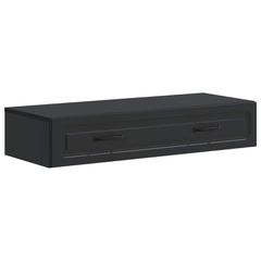 Τραπεζάκι Τοίχου Μαύρο 87,5 x 34,5 x 17 εκ. Επεξεργασμένο Ξύλο 899346