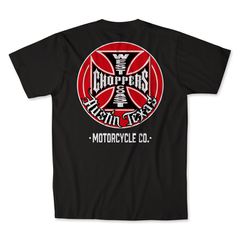 West Coast Choppers Μπλούζα κοντομάνικη | WCC Tank Logo t-shirt black - XL