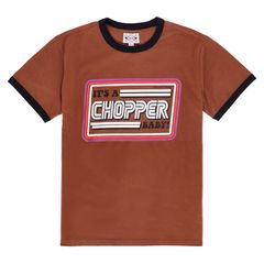 Μπλούζα κοντομάνικη 13 1/2 ''It''s a chopper baby'' t-shirt brown - S