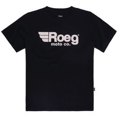 Roeg Μπλούζα κοντομάνικη Logo t-shirt black - L