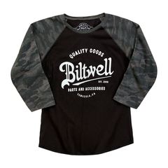 Biltwell Γυναικεία Μπλούζα Script baseball female shirt - M